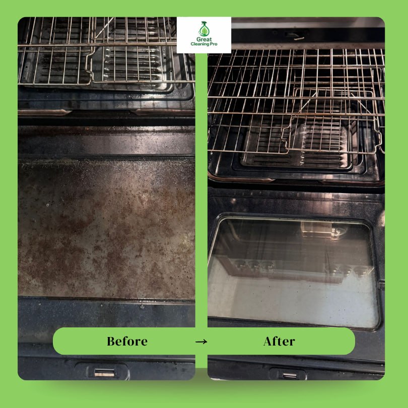 Before and after cleaning